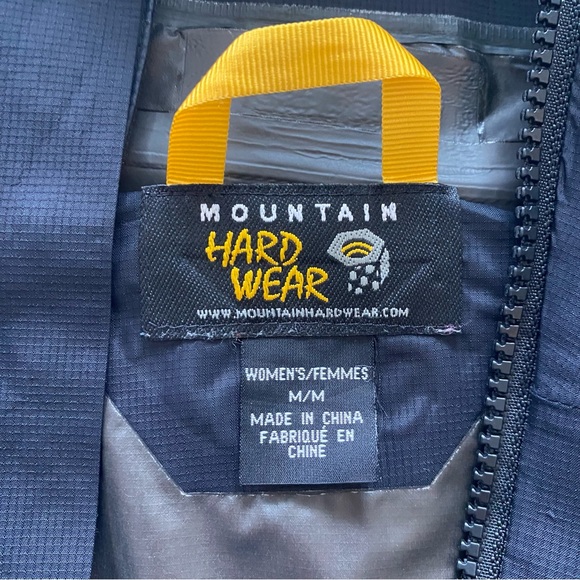 Mountain Hardwear Women's Paclite Goretex Rain Shell Jacket Sz M NWOT Hood - Picture 3 of 13